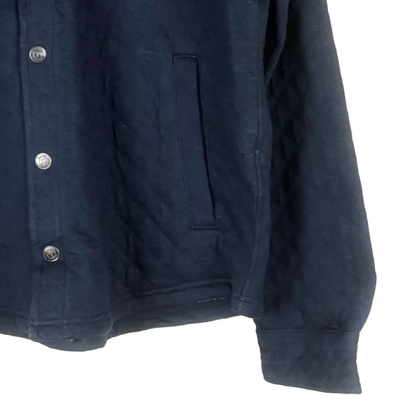 TAILOR VINTAGE PURETEC COOL QUILTED‎ BUTTON FRONT SHIRT NWOT MEN'S SIZE MEDIUM - Picture 5 of 13